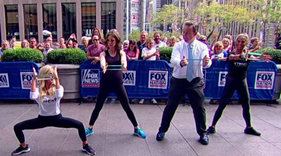 Xtend Barre sweats it out on FOX Square