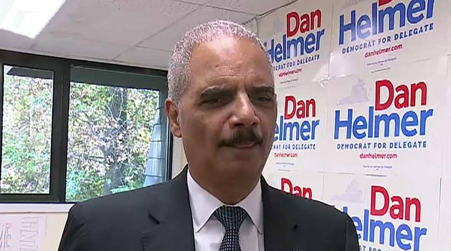 Holder: Concerned Barr is acting as Trump's lawyer, not attorney general