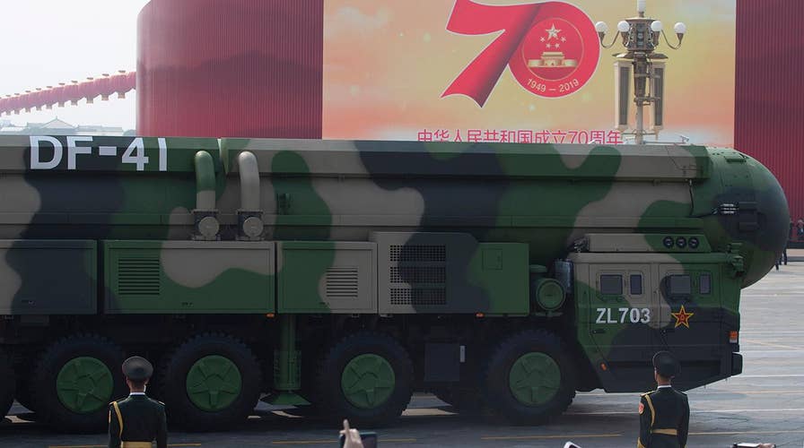 China unveils nuclear missile at 70th anniversary parade