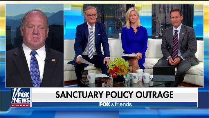 Tom Homan rips VA police chief who suspended officer for cooperating with ICE: 'Politics comes first'