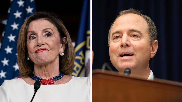 Pelosi holds weekly press conference with House Intelligence Chairman Schiff