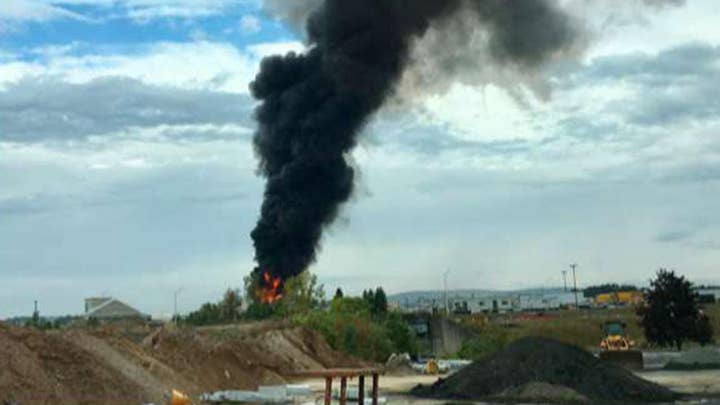 Rescues underway after plane crash at airport in Connecticut