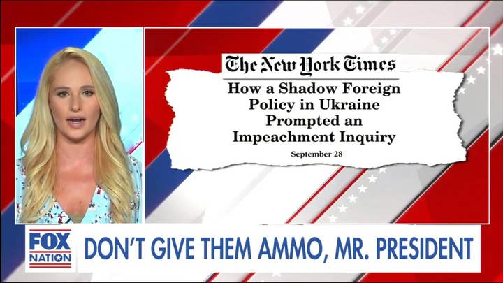 Lahren: Impeachment inquiry 'another witch hunt', but Trump 'handing them the pitchfork'