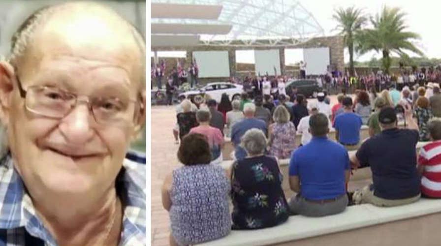 More than 1,000 strangers turn up at the funeral of Florida veteran with no family
