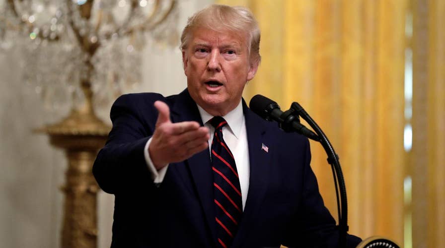 President Trump blasts new border wall claims, Washington Post and 'corrupt reporting'