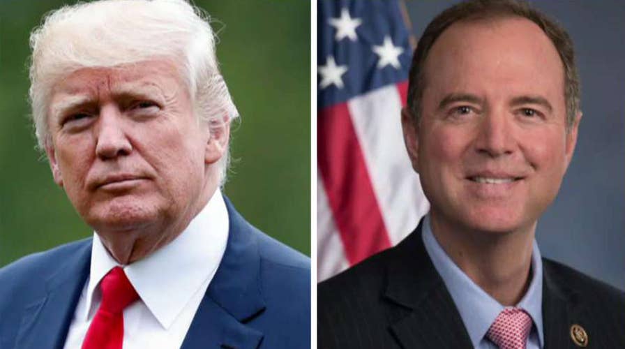 President Trump blasts Rep. Adam Schiff, the Democrats' impeachment inquiry and the media