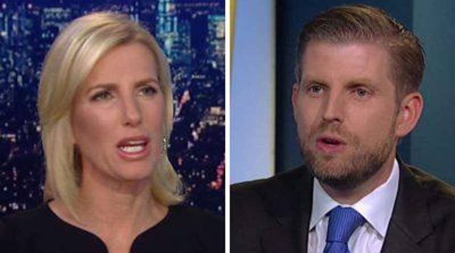 Eric Trump blasts 'double standard' of Biden family press coverage