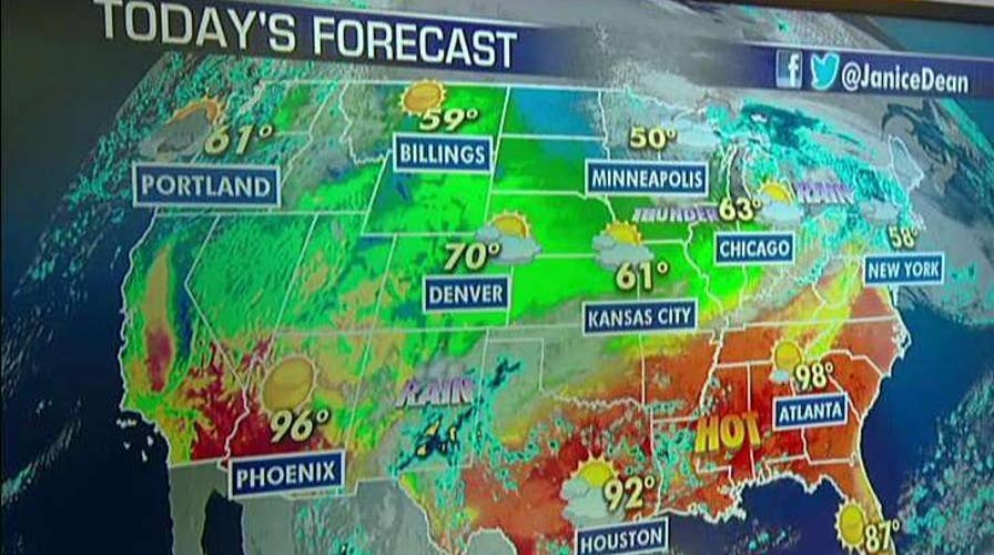 National forecast for Thursday, October 3
