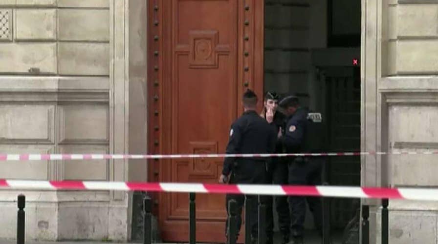 Four officers killed in knife attack at Paris police headquarters