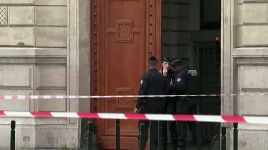 Four officers killed in knife attack at Paris police headquarters