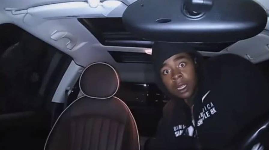 WATCH: Dashcam catches car thief red handed