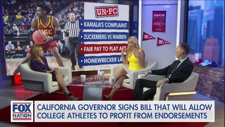 Britt McHenry blasts NCAA over pay for student-athletes: 'biggest racketeering institution... we legally allow'