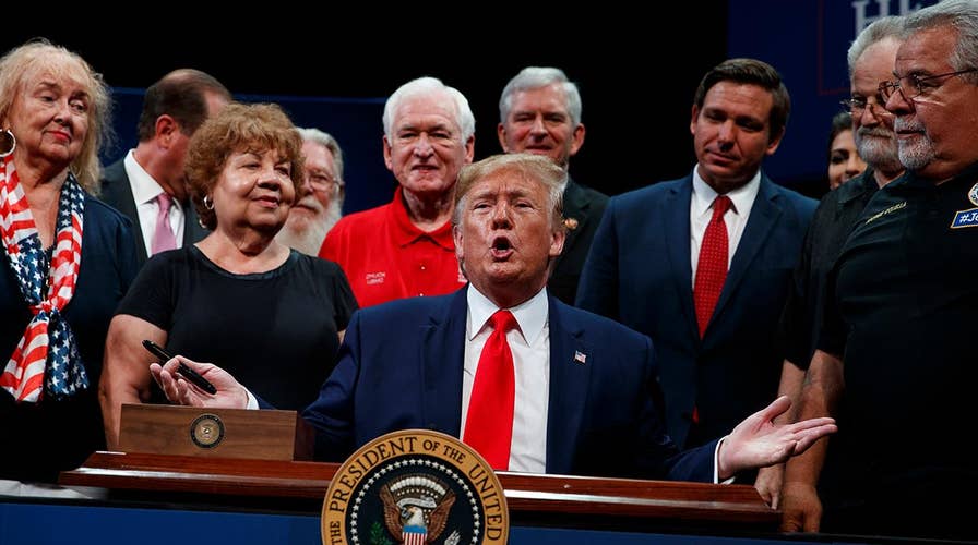 President Trump signs executive order to 'protect and improve' Medicare