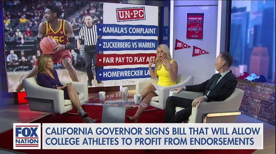 Britt McHenry blasts NCAA over pay for student-athletes: 'biggest racketeering institution... we legally allow'