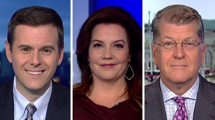 President Trump insists calls for Biden investigations are about corruption, not politics