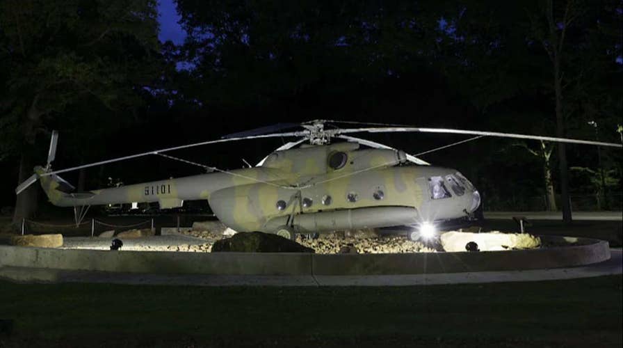 CIA helicopter used in first Afghanistan mission after 9/11 now on display at CIA museum
