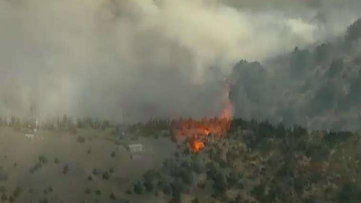 Colorado wildfire scorches nearly 6,000 acres