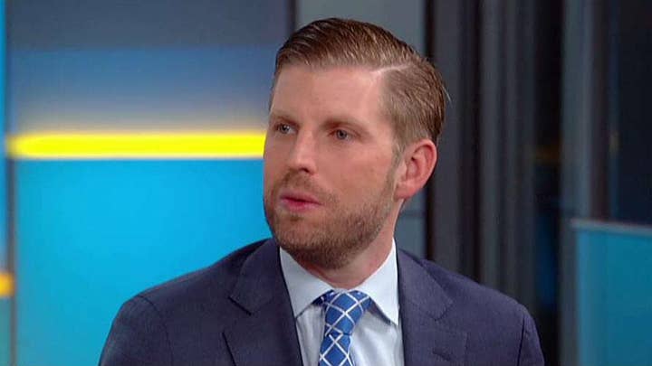 Eric Trump blasts Sunday show coverage of Ukraine controversy