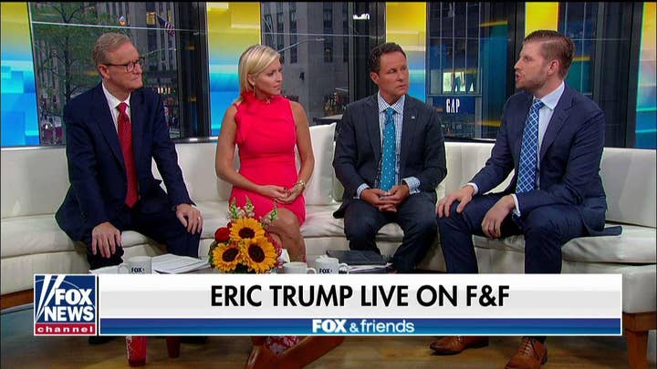 Members of the mainstream media 'pose a danger to this nation,' says Eric Trump