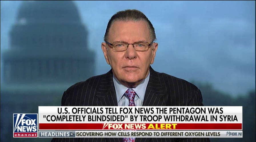 Trump's Syria withdrawal is a 'betrayal' and would be a 'strategic blunder,' says Gen. Jack Keane