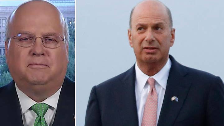 Karl Rove reacts to Trump administration blocking EU ambassador from testifying on Ukraine