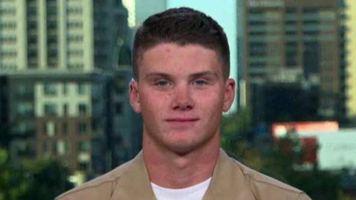 Student who helped disarm school shooter becomes US Marine