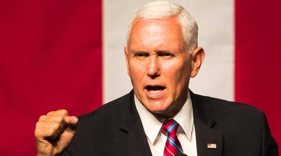 Mike Pence goes after Democrats over impeachment