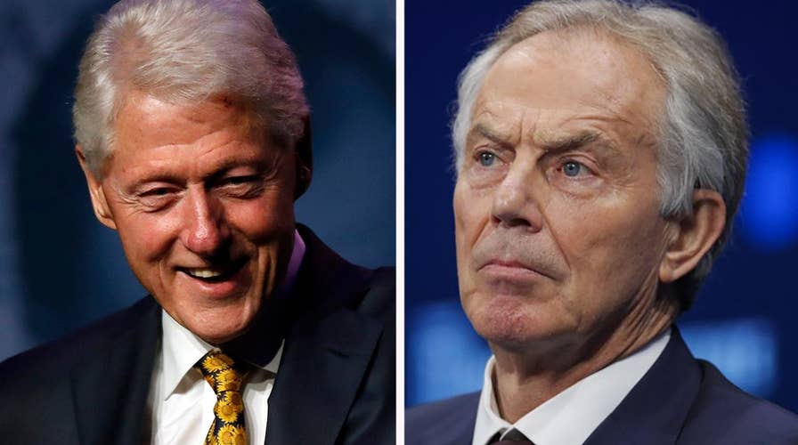 President Clinton asked for a political favor from UK PM Tony Blair