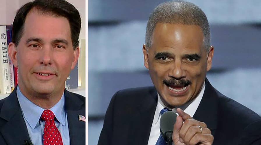 Scott Walker fighting Eric Holder's national redistricting effort