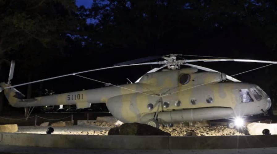 CIA helicopter used in first Afghanistan mission after 9/11 now on display at CIA museum
