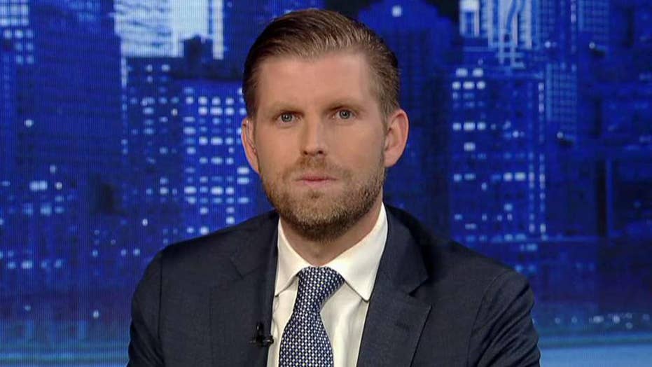 Eric Trump on impeachment push: Democrats 'floundering in ...