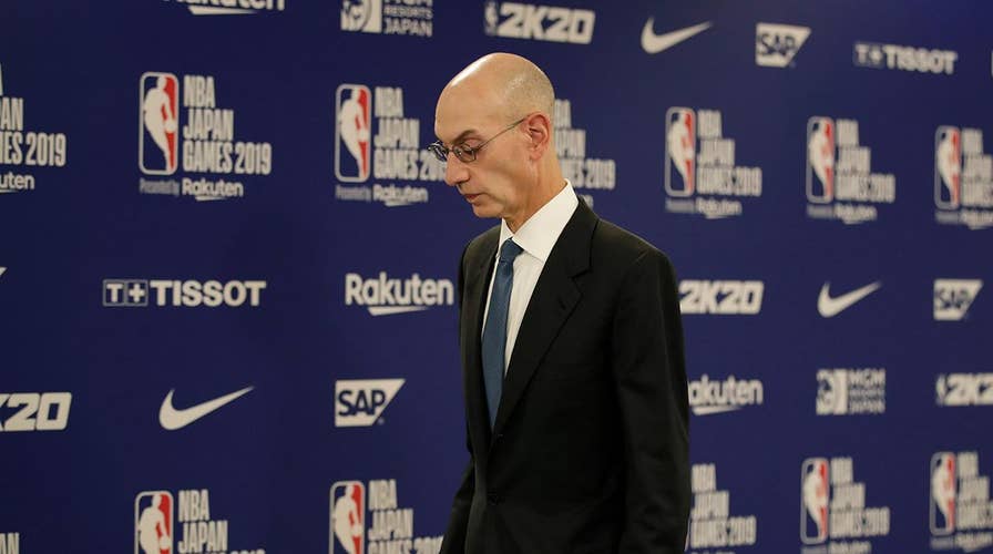 NBA commissioner defends free speech after China halts NBA broadcasts