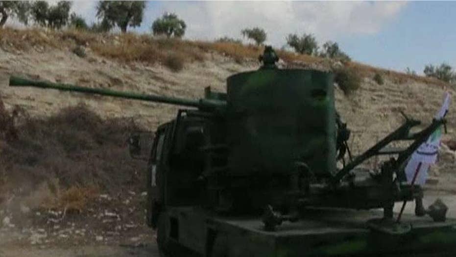 Trump tweets 'USA should never have been in Middle East' as Turkey prepares push into Syria