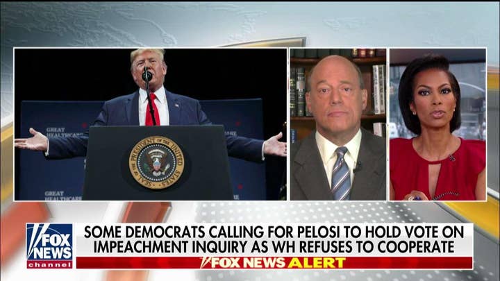 Ari Fleischer and Harris Faulkner discuss some Democrats calling on House Speaker Nancy Pelosi hold a vote on the impeachment inquiry