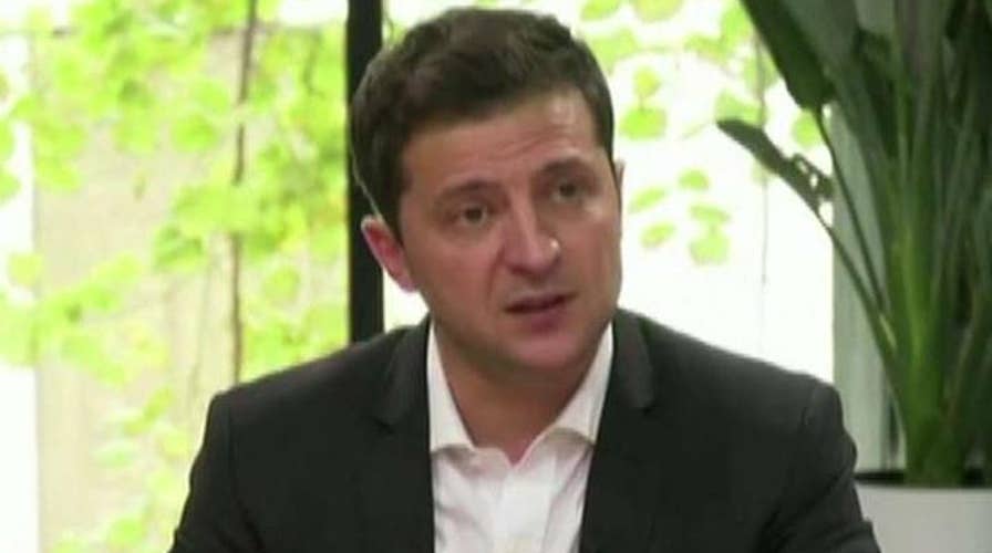 Ukrainian President Zelensky says he wasn't pressured in Trump phone call