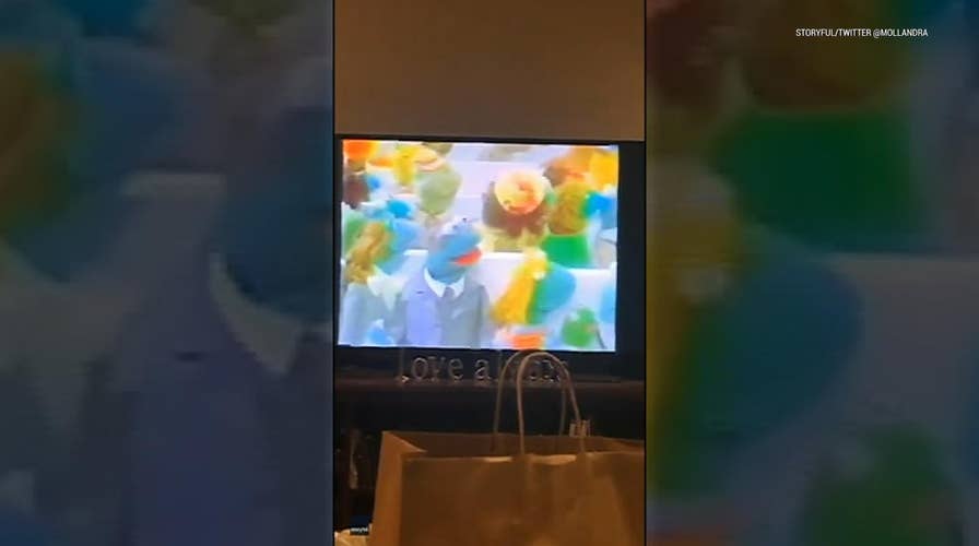 Married couple makes shocking discovery in their wedding video