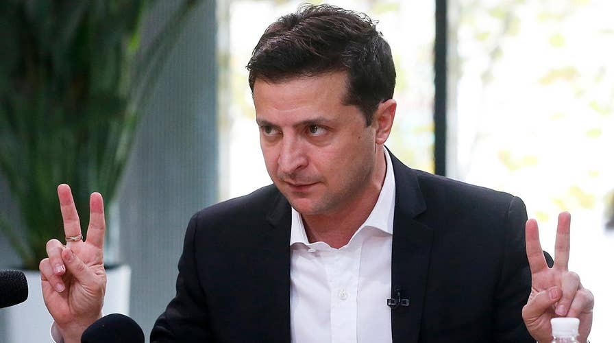 Ukrainian president says no blackmail during Trump call