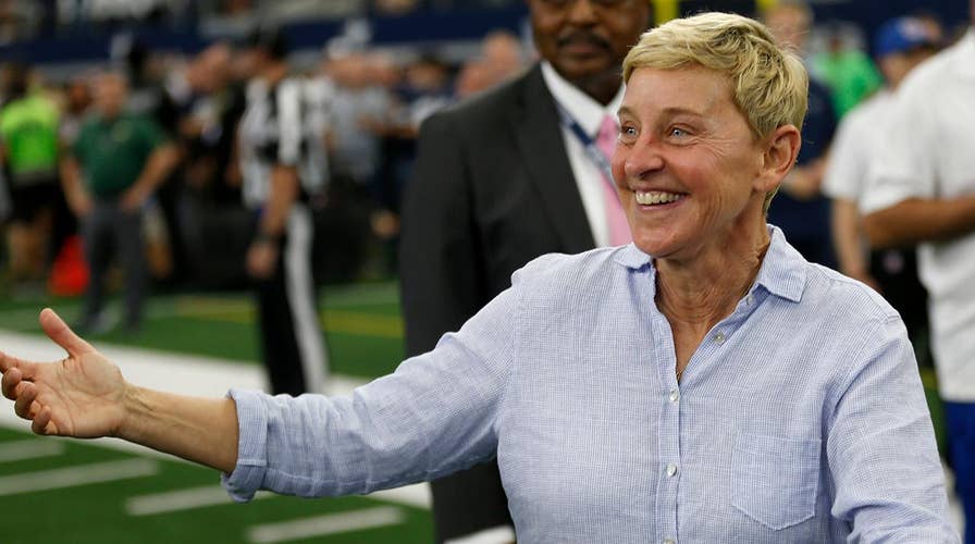 Hollywood attacks Ellen over friendship with Bush