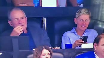 Jenna Bush Hager defends dad George W. Bush's viral moment with Ellen DeGeneres