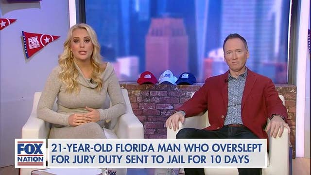 Britt Mchenry on Florida man sentenced to jail time for sleeping through jury duty: 'That is just bananas'