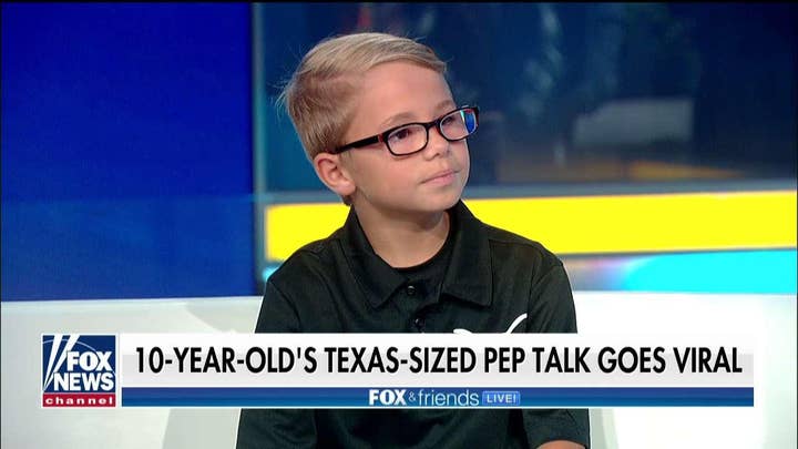 Lane Bridges on his powerful viral pep talk