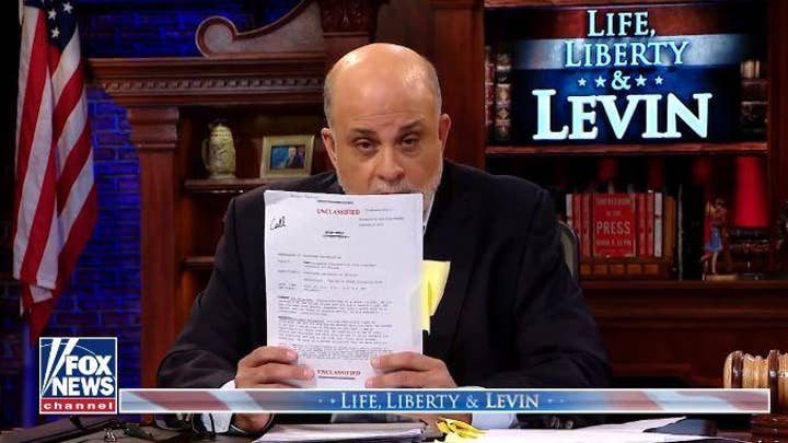 Mark Levin blasts media narrative of Trump-Ukraine transcript
