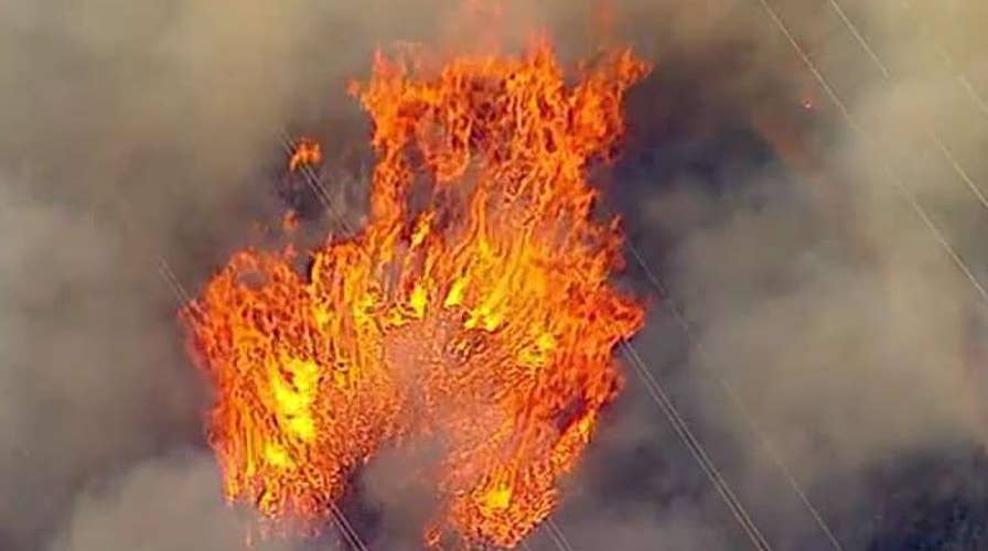 About 100,000 people in Southern California under evacuation orders amid raging wildfire