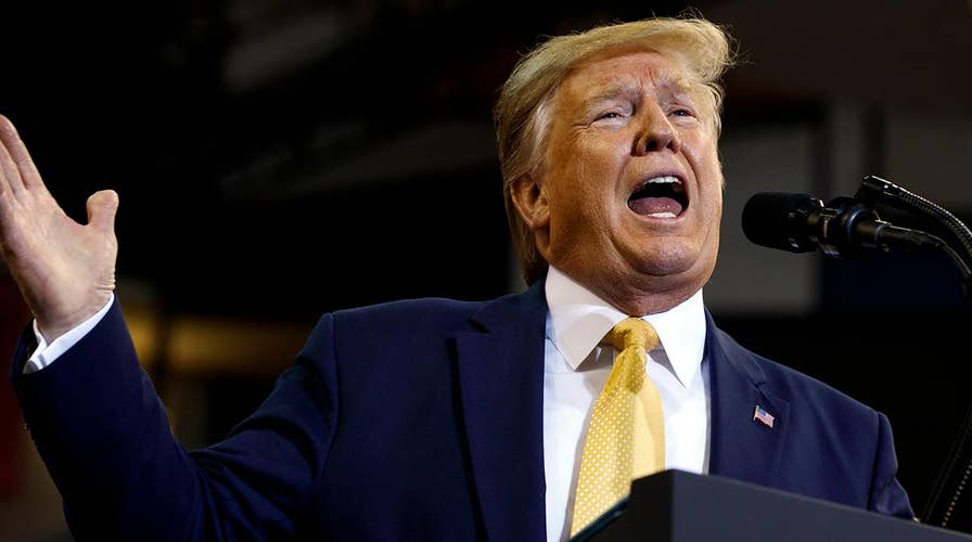 WARNING GRAPHIC LANGUAGE: Trump calls Democrats' impeachment inquiry 'bull s---'