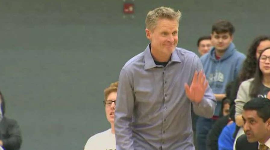WARNING GRAPHIC LANGUAGE: NBA coach Kerr mentions US 'human rights abuses' when asked about China