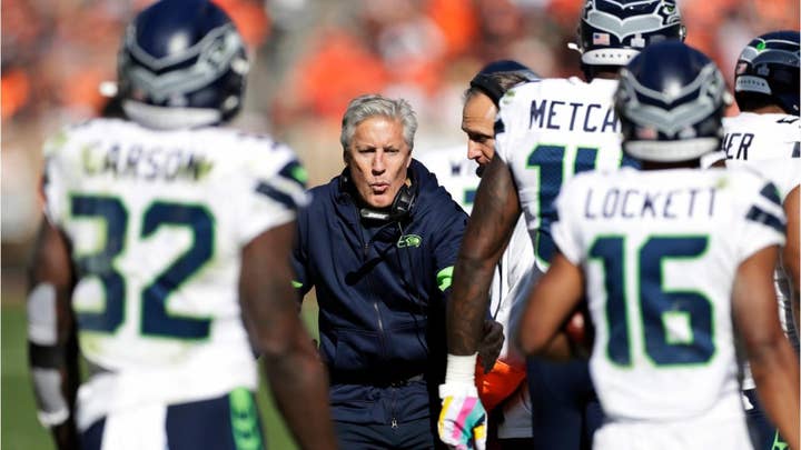 Seattle Seahawks tell Cleveland Browns fans 'Bye Bye Bye' in choreographed touchdown celebration
