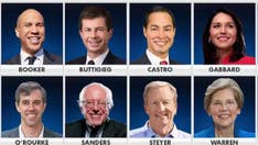 Warren comes under attack from all sides at Dem debate, as Biden defends son's business practices