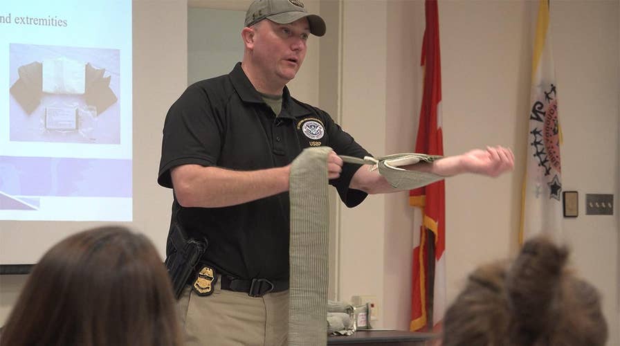 Border Patrol agents train schools how to respond to mass shootings