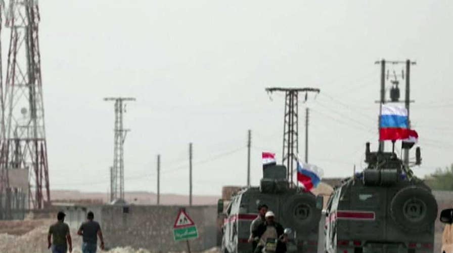 US military uses 'show of force' to disrupt Turkish-backed fighters in Syria