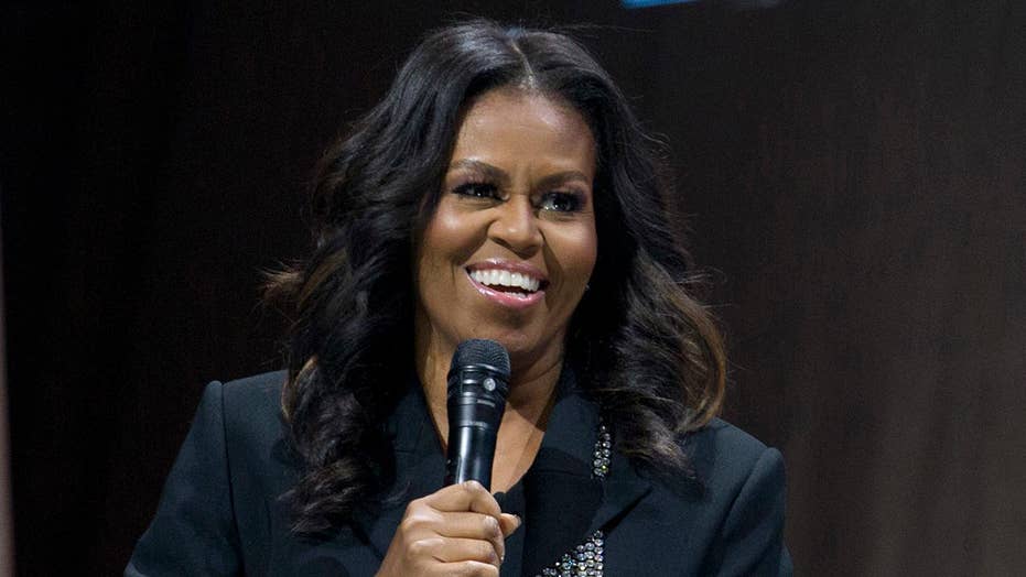 931px x 524px - Michelle Obama says whites 'still running' away from minorities, immigrants  | Fox News